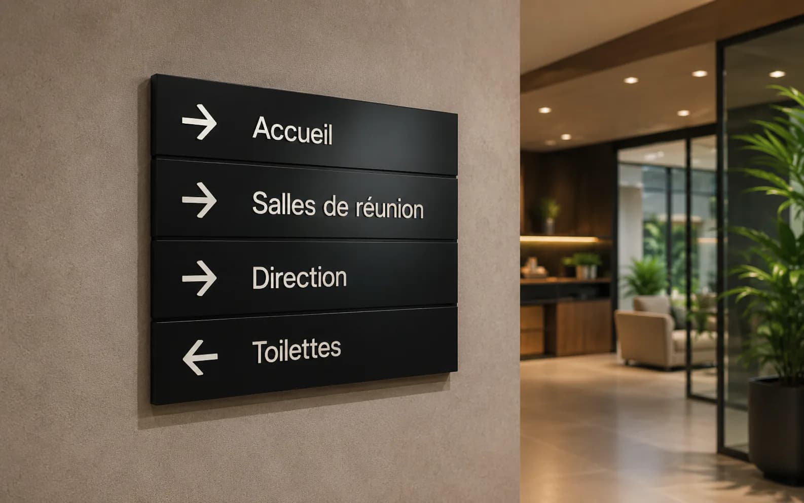 Signalétique intérieure