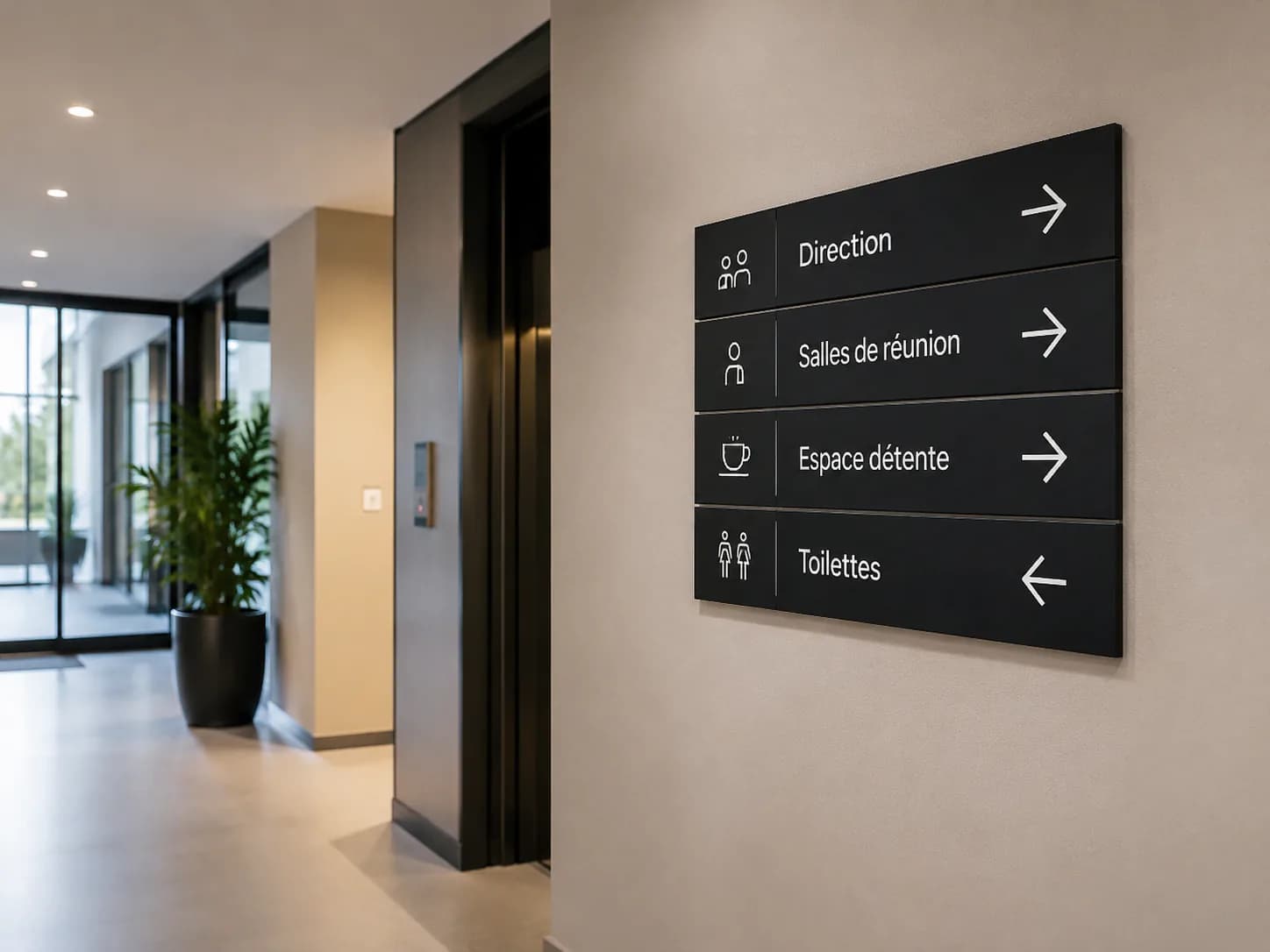 Signalétique intérieure