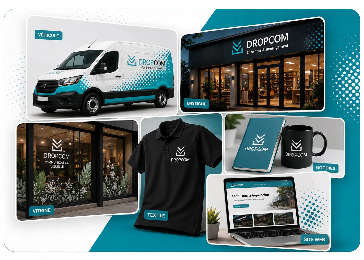 Réalisations Dropcom